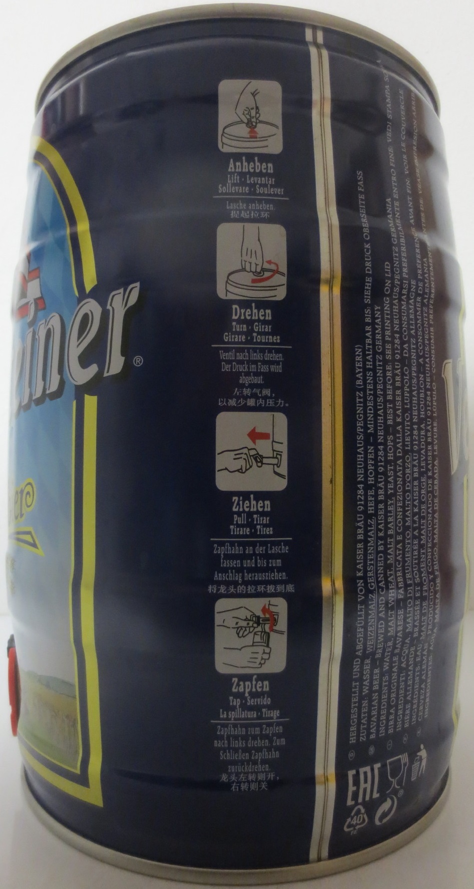 Veldensteiner Weißbier (5L) Nr.2 