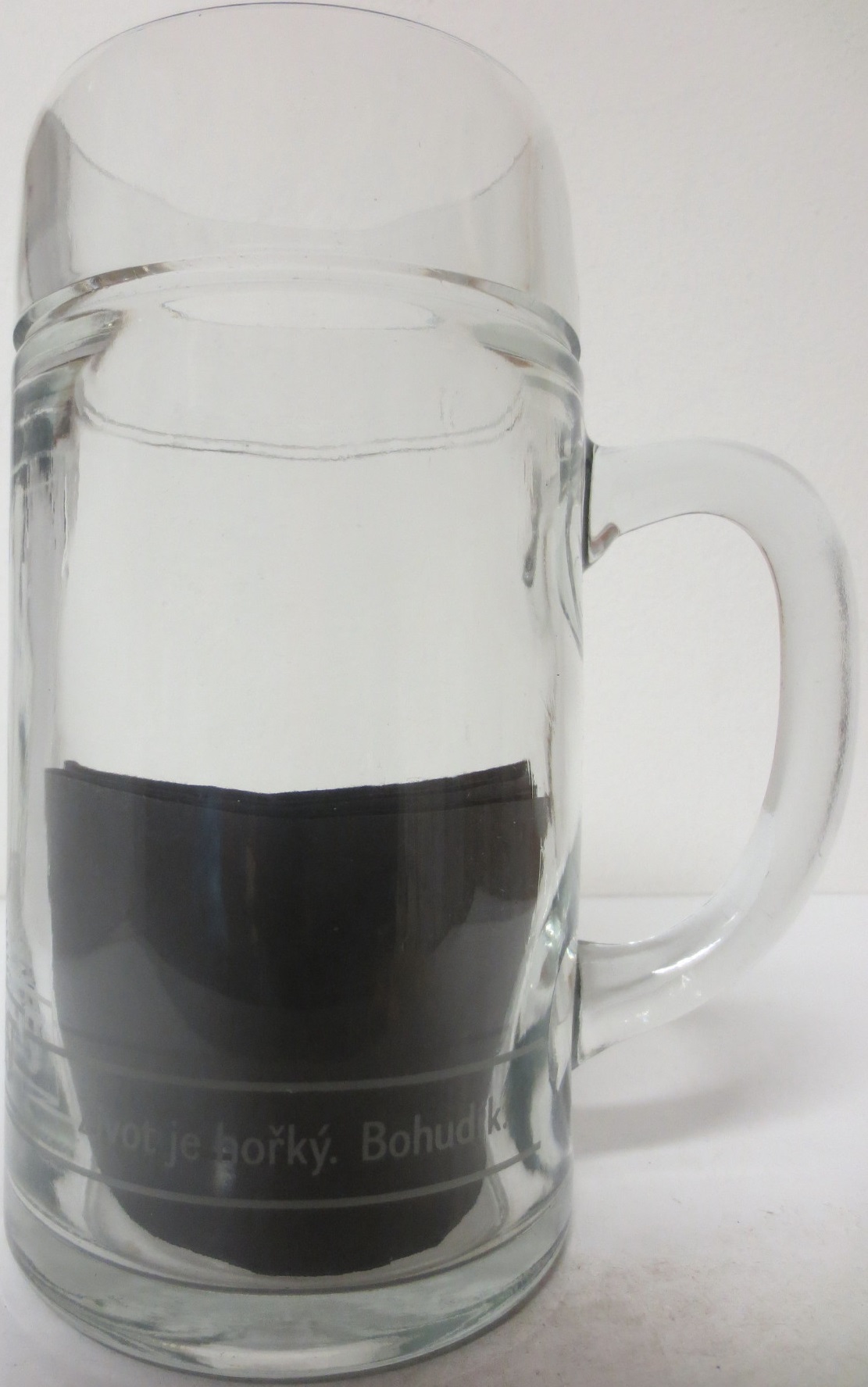 RADEGAST Život je hořký. Bohu dík. (pískovaný) (1L) č.1 