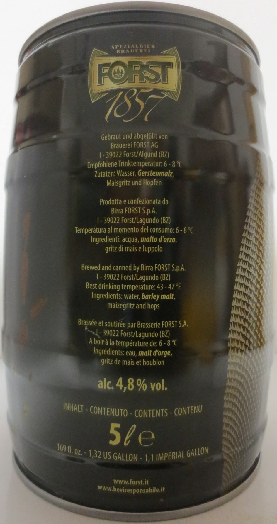 FORST 1857 (5L) Nr.2 