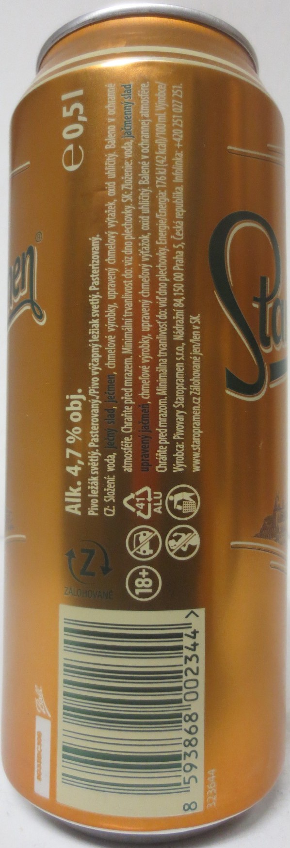 Staropramen 11 NA ŽIVOT PO NAŠEM (50cl) (B/O) č.1