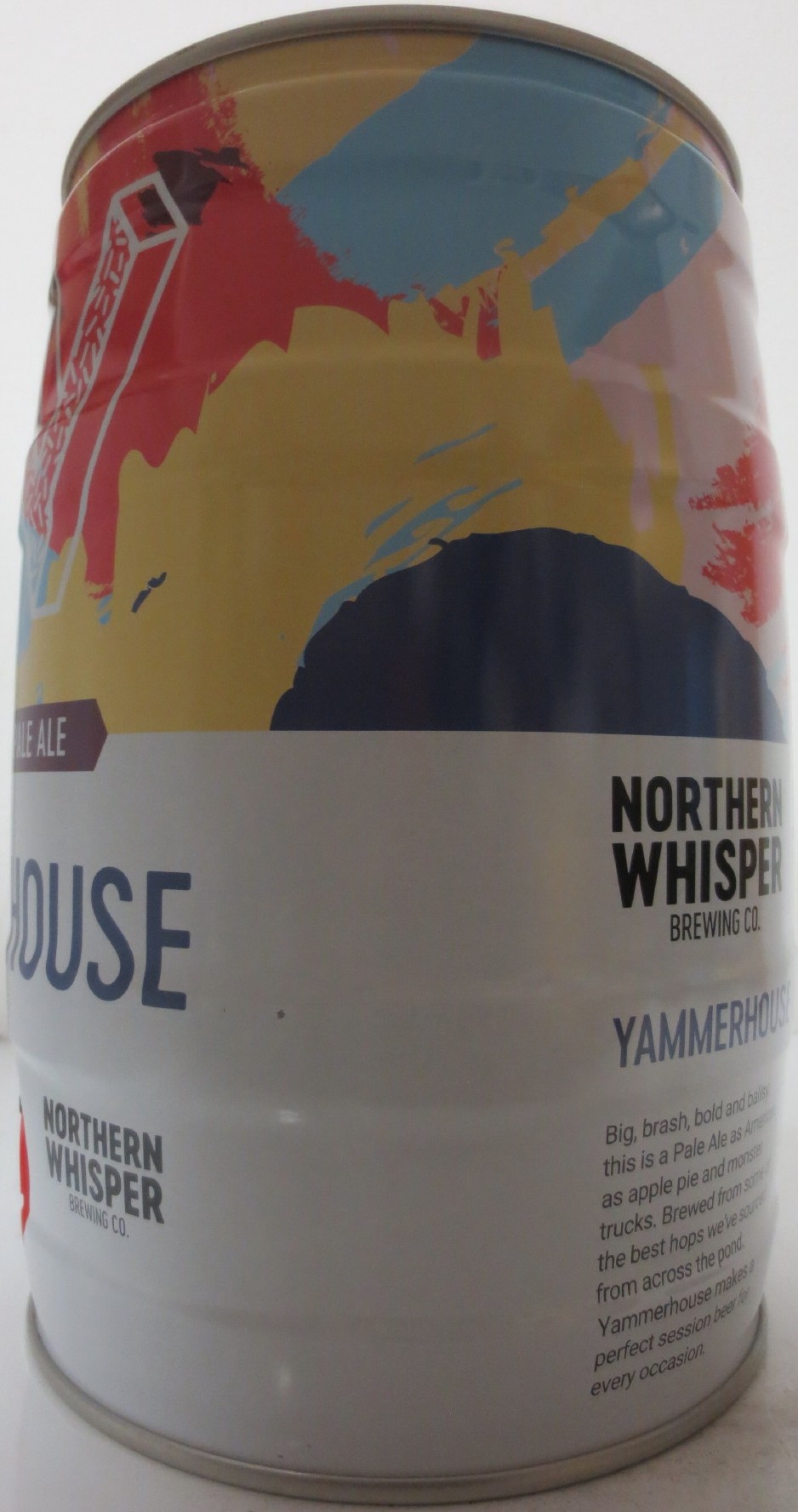 NORTHERN WHISPER BREWING CO. YAMMERHOUSE 4.5% PALE ALE (5L) Nr.1