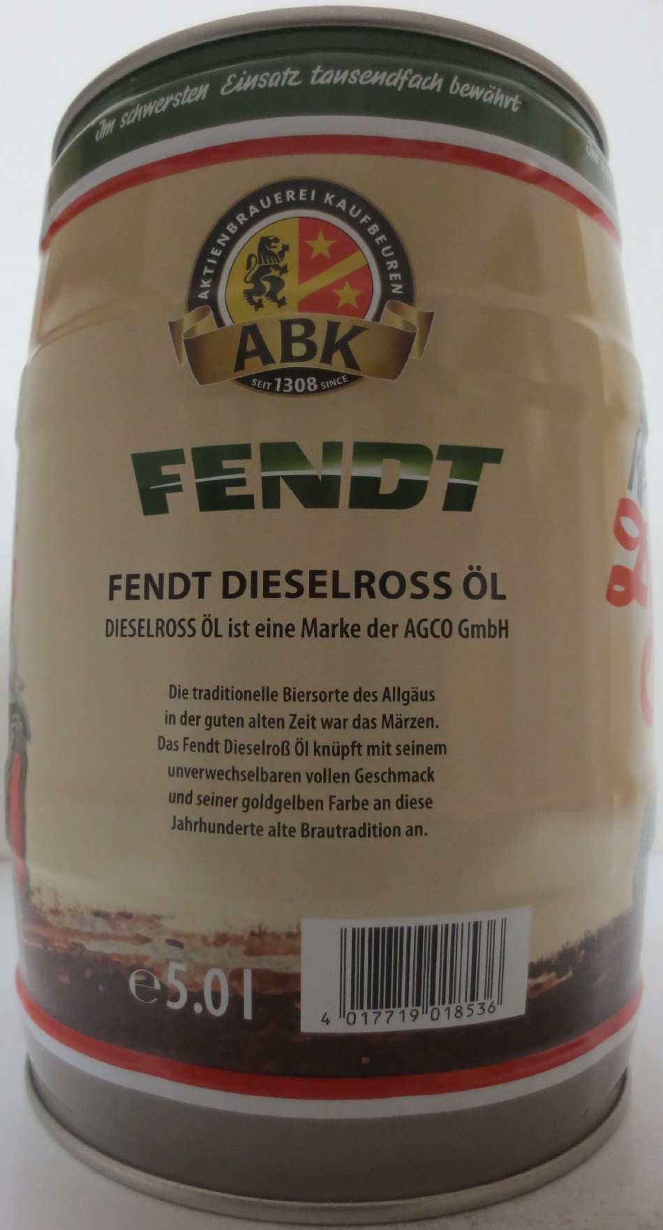 ABK FENDT Dieselroß Öl (5L) Nr.2