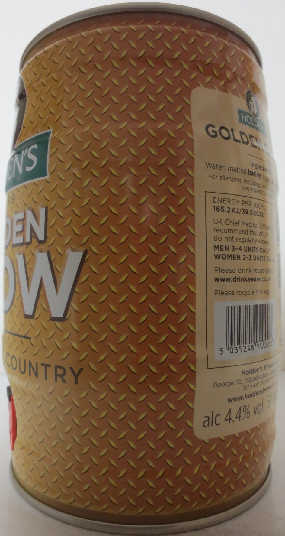 HOLDEN´S GOLDEN GLOW PORE BLACK COUNTRY (5L) Nr.1