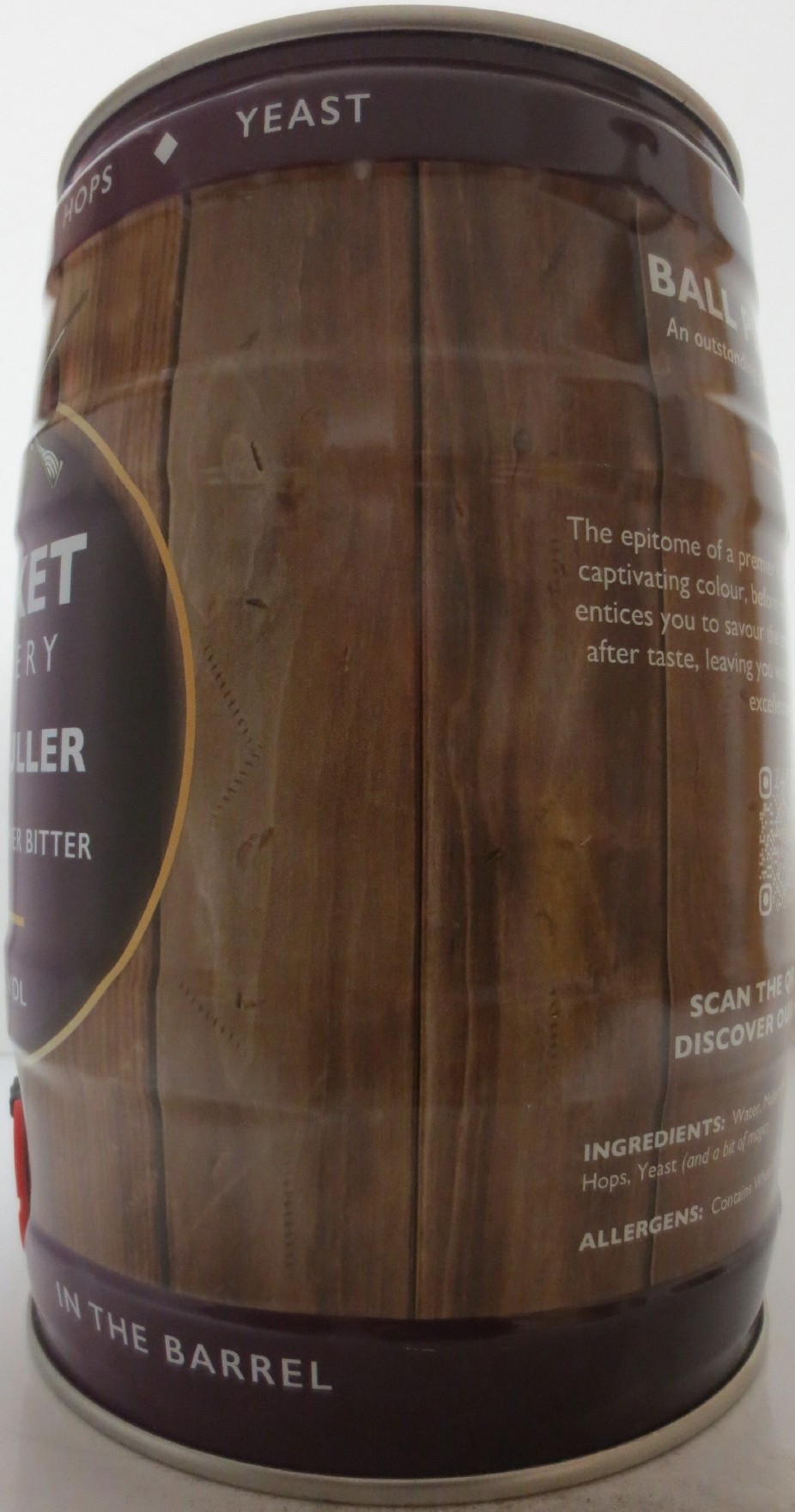 MUSKET BREWERY BALL PULLER KENTISH PREMIER BITTER (5L) Nr.1
