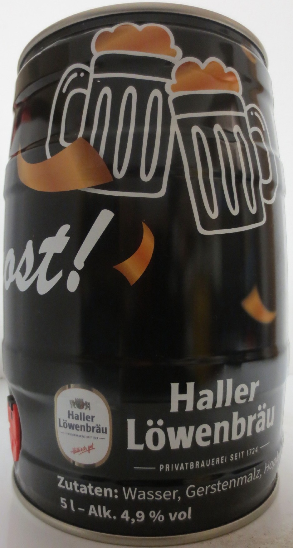 Haller Löwenbräu Die Koch Auto Gruppe sagt prost! 90 JAHRE (5L) Nr.1