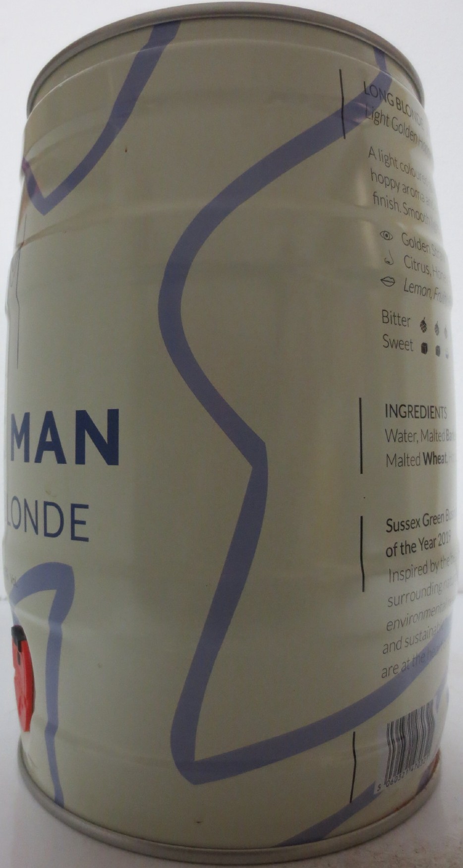 LONG MAN LONG BLONDE Alc. 3.8% Vol. (5L) Nr.1