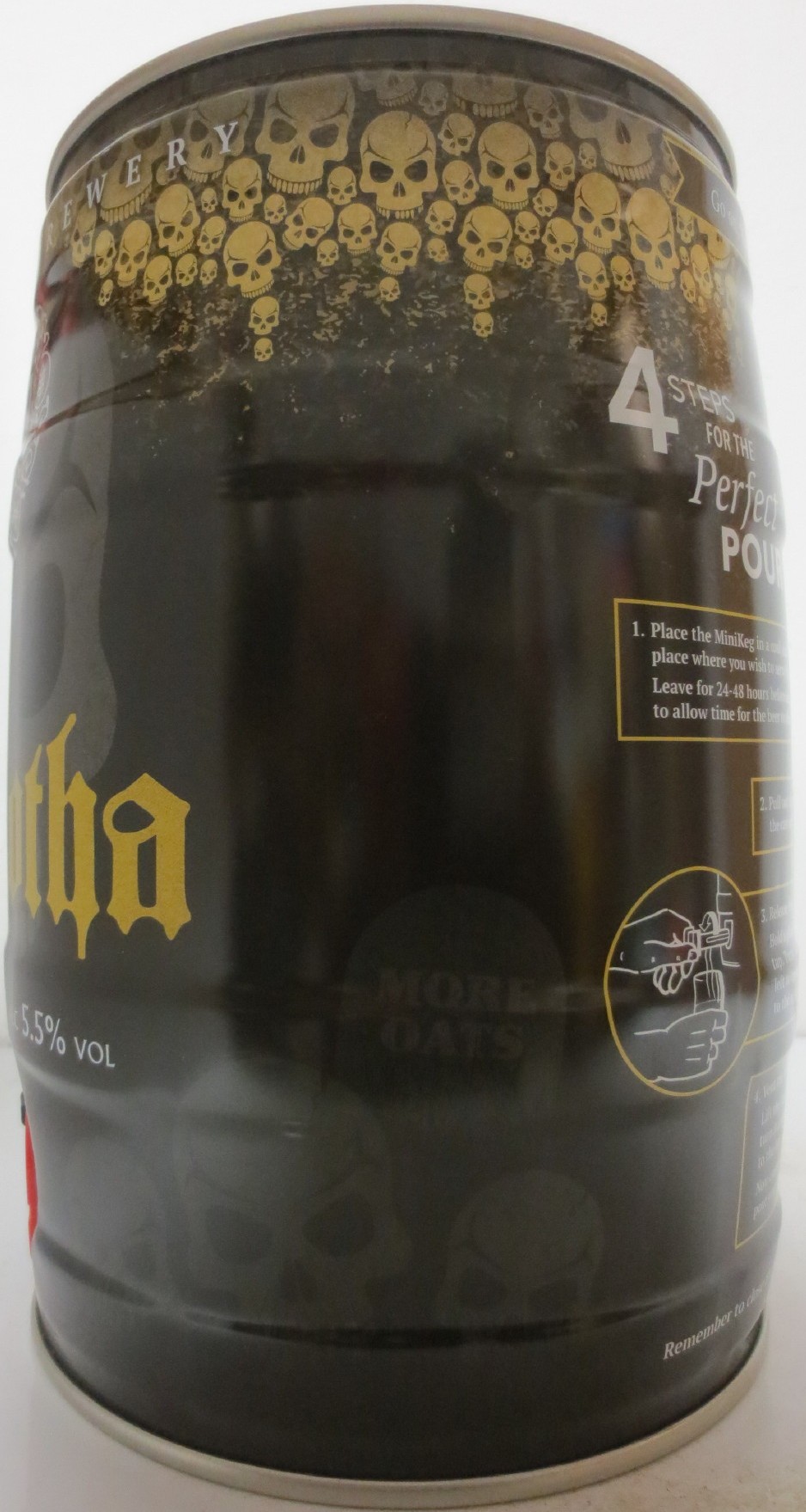 WANTSUM Golgotha Oatmeal Stout ALC 5.5% VOL (5L) Nr.1