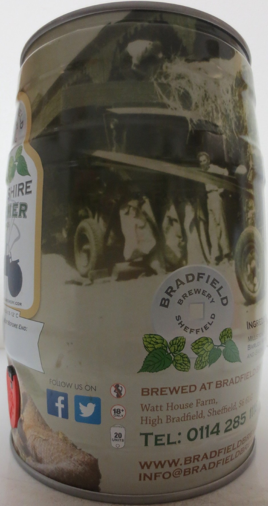 BRADFIELD BREWERY FARMER YORKSHIRE   (5L) Nr.1 