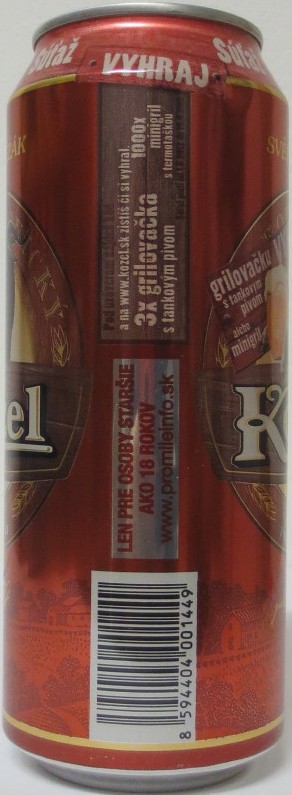 Kozel 12% PREMIUM zal. 1874 SVĚTLÝ LEŽÁK Súťaž (50cl) (T/O) č.1
