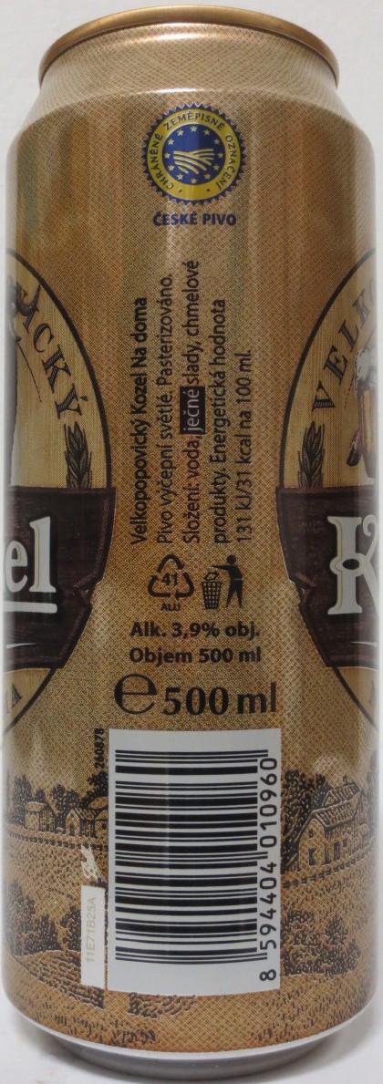 VELKOPOPOVICKÝ Kozel 1874 NA DOMA (CZ) (50cl) (B/O) č.2