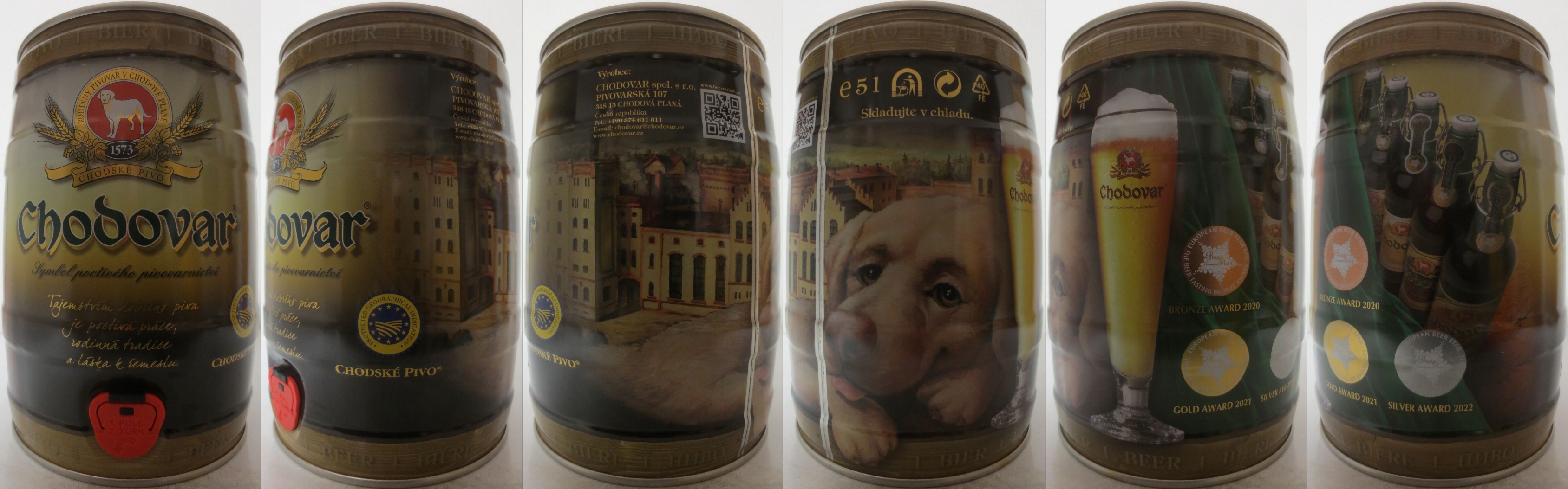 Chodovar Symbol poctivého pivovarnictví (5L) č.4