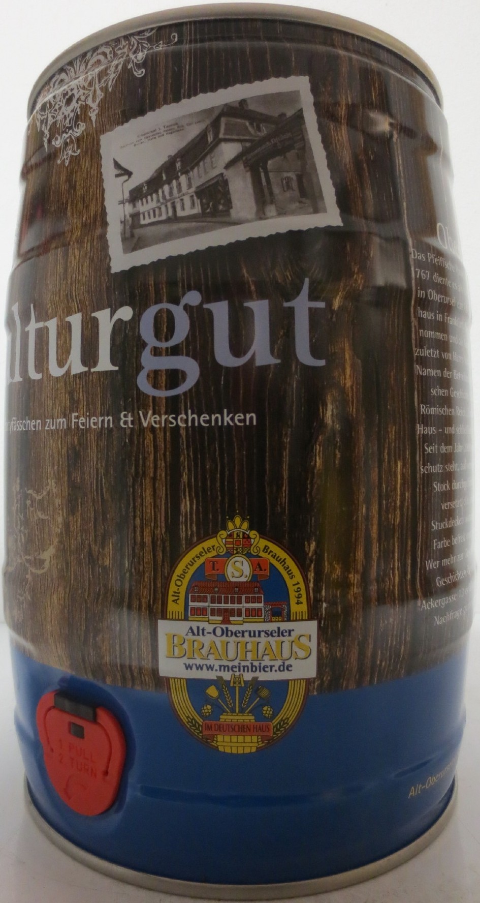 BRAUHAUS Alt-Oberurseler www.meinbier.de kulturgut (5L) Nr.1 