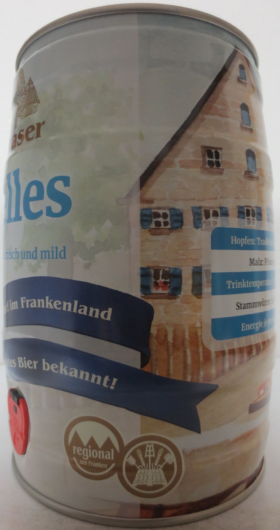 Pyraser Helles Angenehm frisch und mild (5L) Nr.1