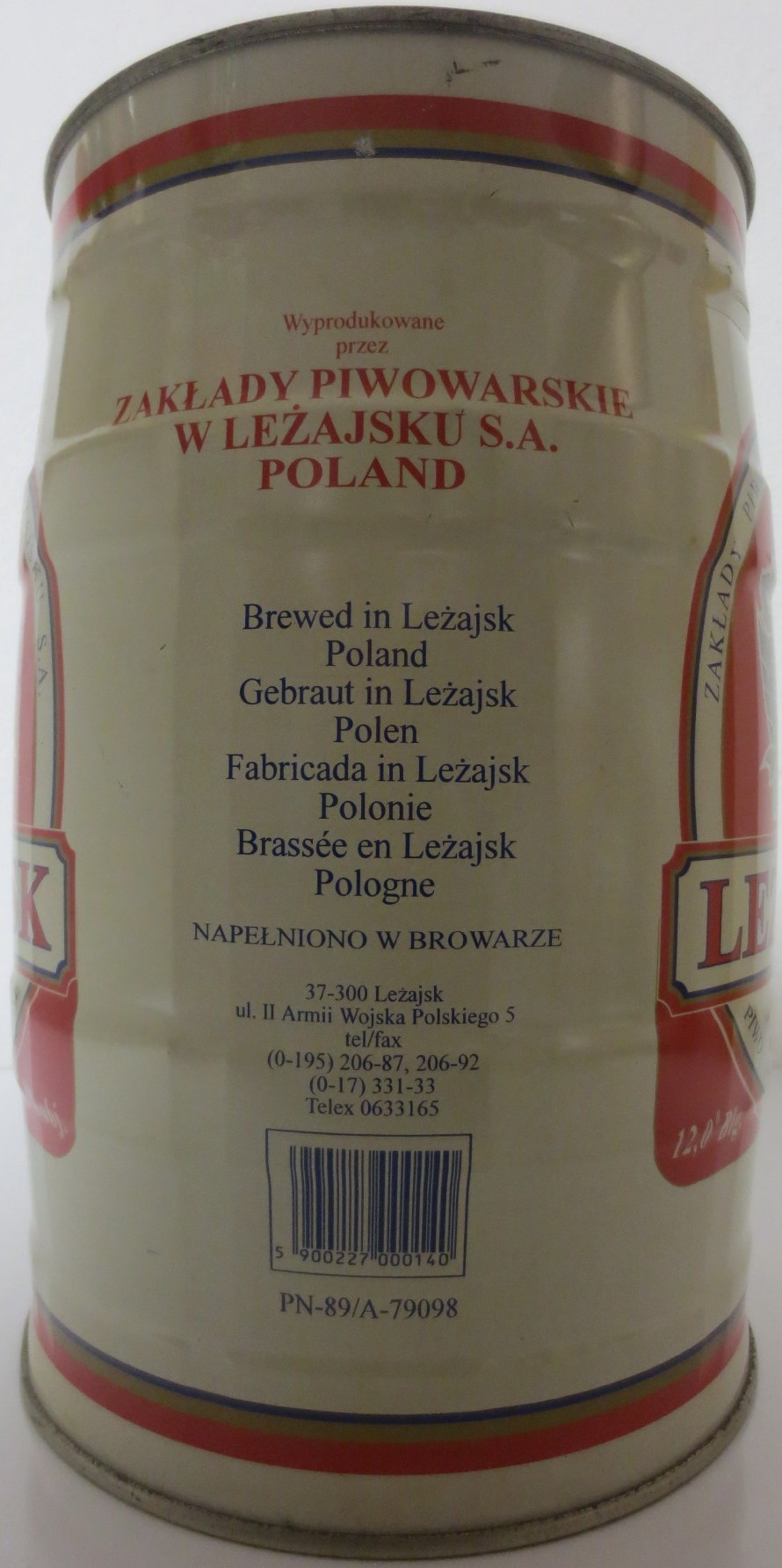 LEZAJSK Beer (5L) Nr.1 