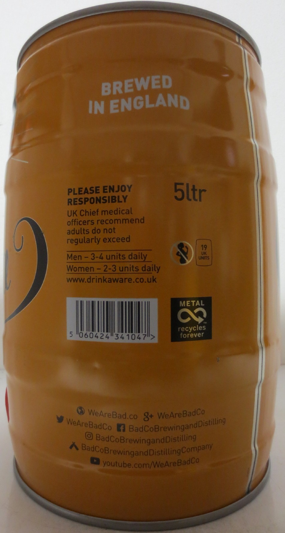 BAD Co Pale Aura PALE ALE (5L) Nr.1 
