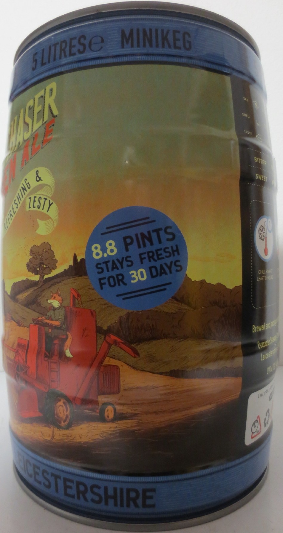 EVERARDS SUNCHASER GOLDEN ALE (5L) Nr.1 