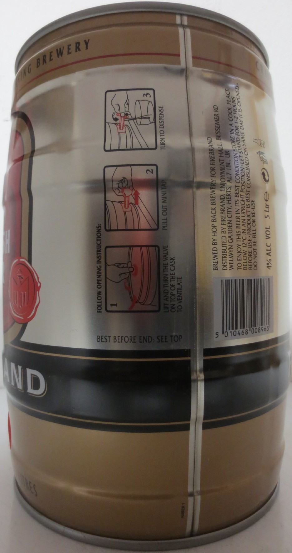 FIREBRAND Great BRITISH BEER (5L) Nr.1 