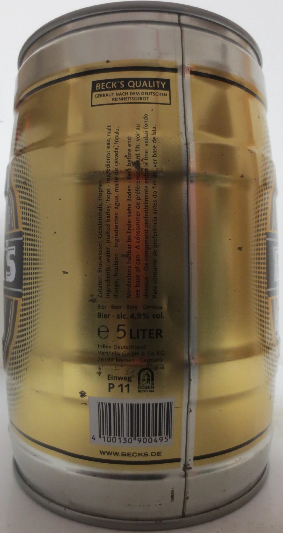 BECK´S GOLD (5L) Nr.2 