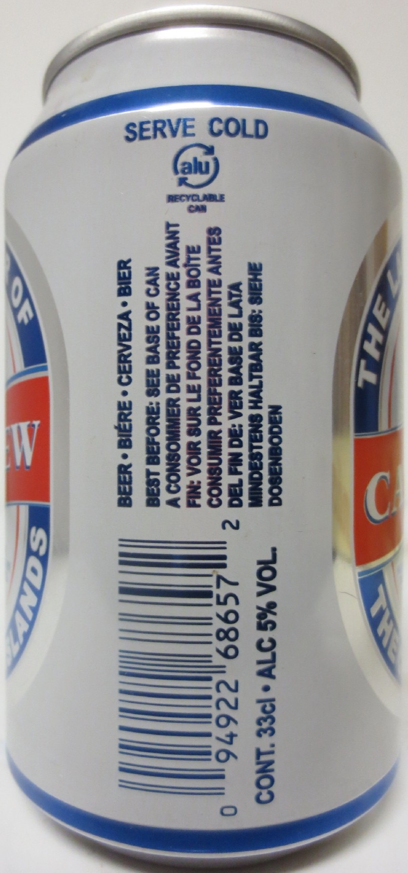 CAYBREW THE CAYMAN ISLANDS (33cl) (B/O) 