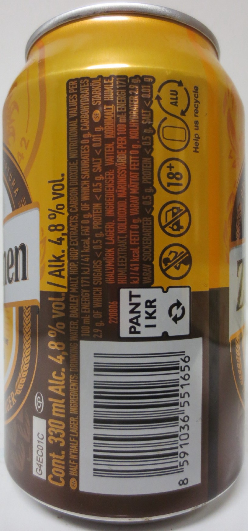 Zlatopramen 1642 half n´half (S) (33cl) (B/O) č.1