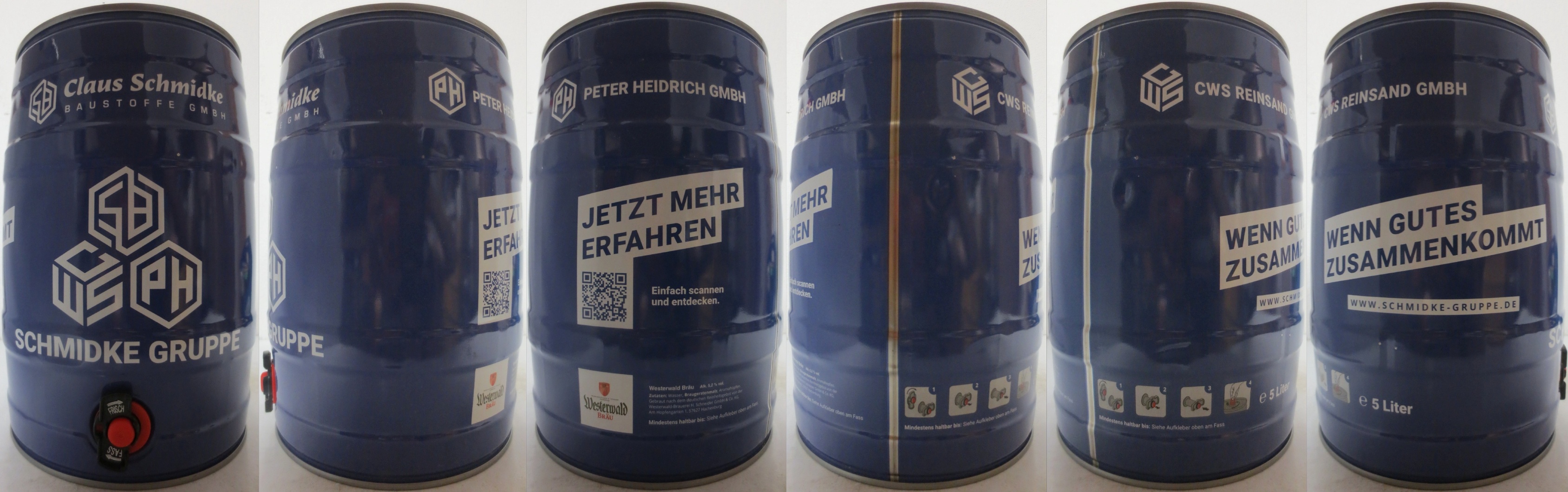 Westerwald Bräu Claus Schmidke BAUSTOFFE GMBH SCHMIDKE GRUPPE (5L) Nr.1