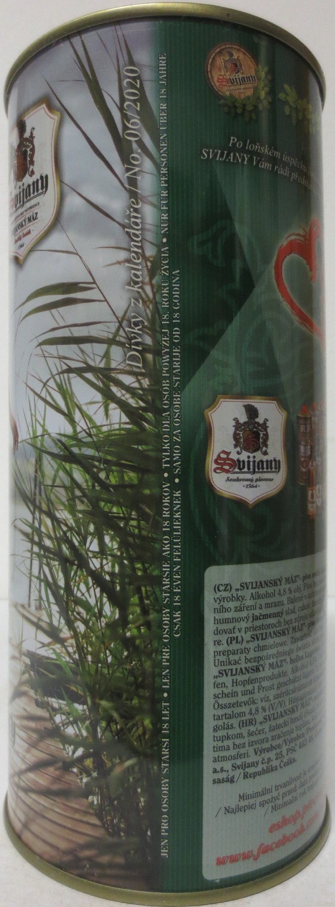 Svijany SVIJANSKÝ MÁZ dívky z kalendáře -No. 06/2020 (200cl)