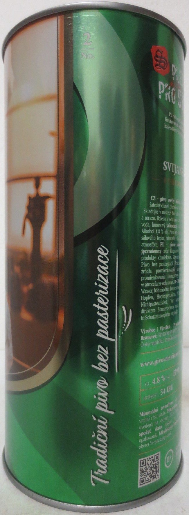 Svijany SVIJANSKÝ MÁZ dívky z kalendáře č.2-No. 2023 (200cl)