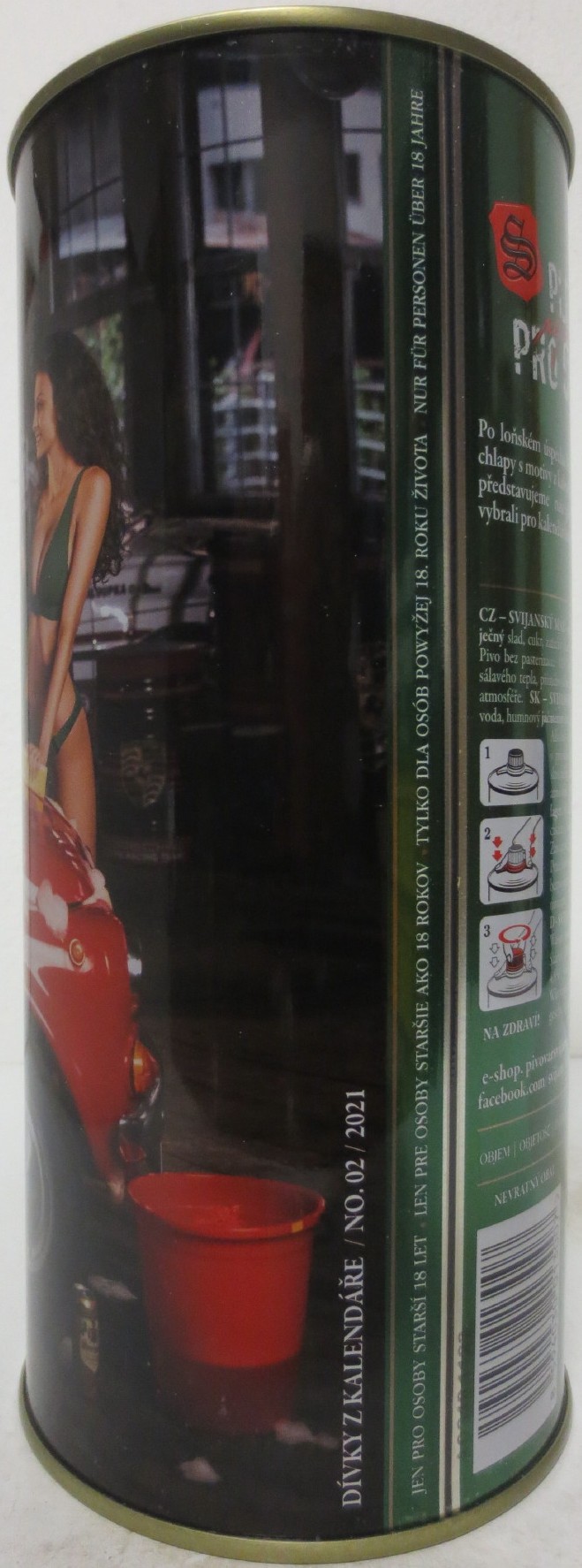 Svijany SVIJANSKÝ MÁZ dívky z kalendáře NO. 02/2021 (200cl)