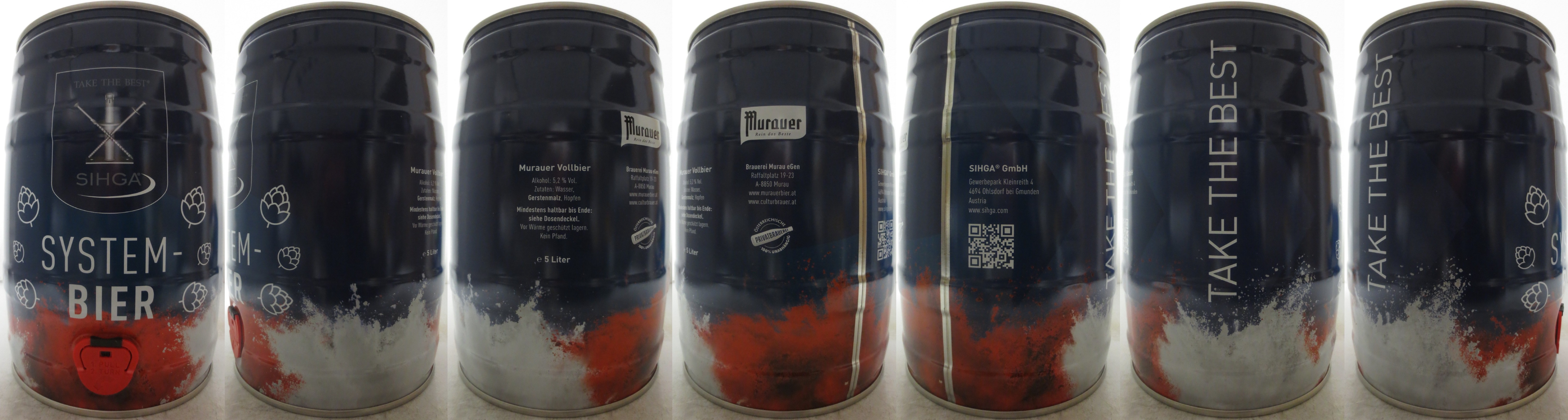 Murauer Rein das Beste SIHGA SYSTEM-BIER (5L) Nr.1