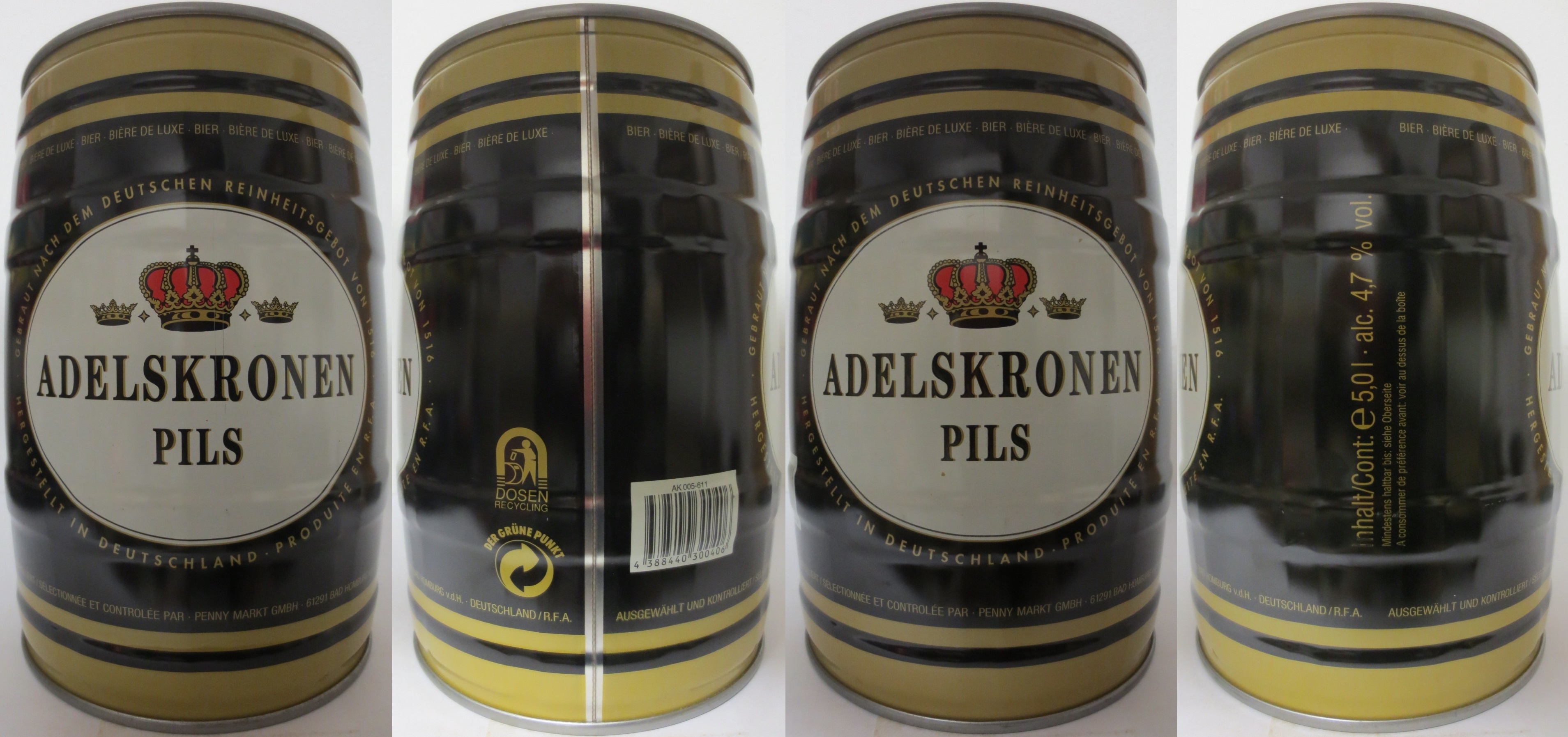 ADELSKRONEN PILS (5L) Nr.1