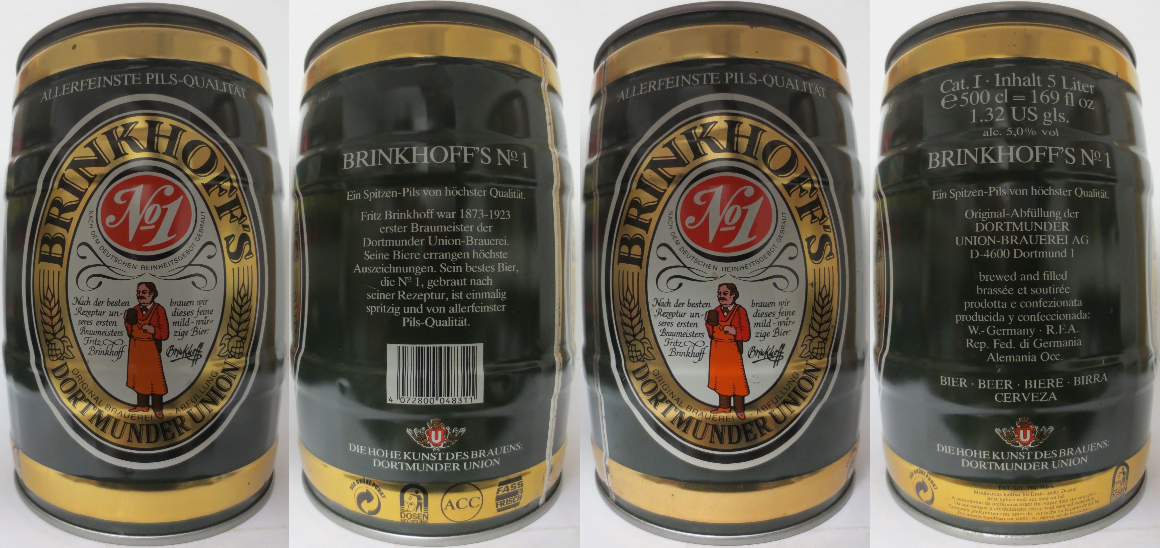 BRINKHOFF´S DORTMUNDER UNION (5L) Nr.1