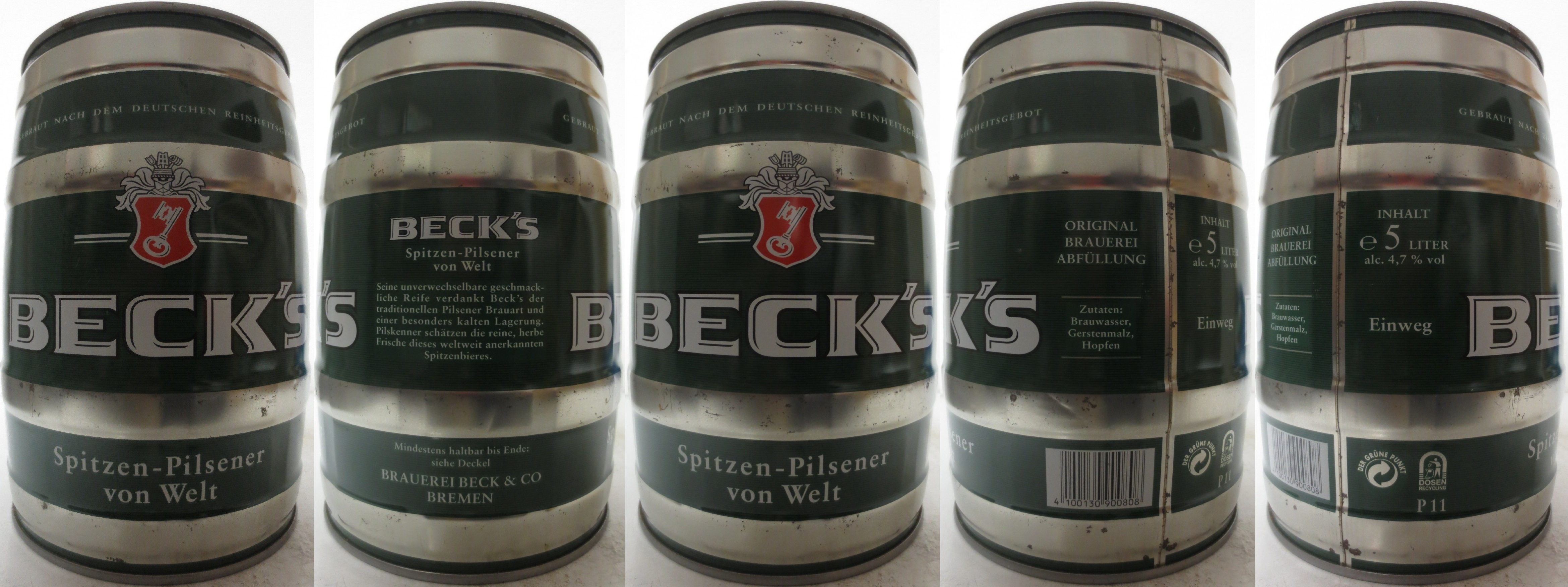 BECK´s Spitzen-Pilsener von Welt (5L) Nr.1 