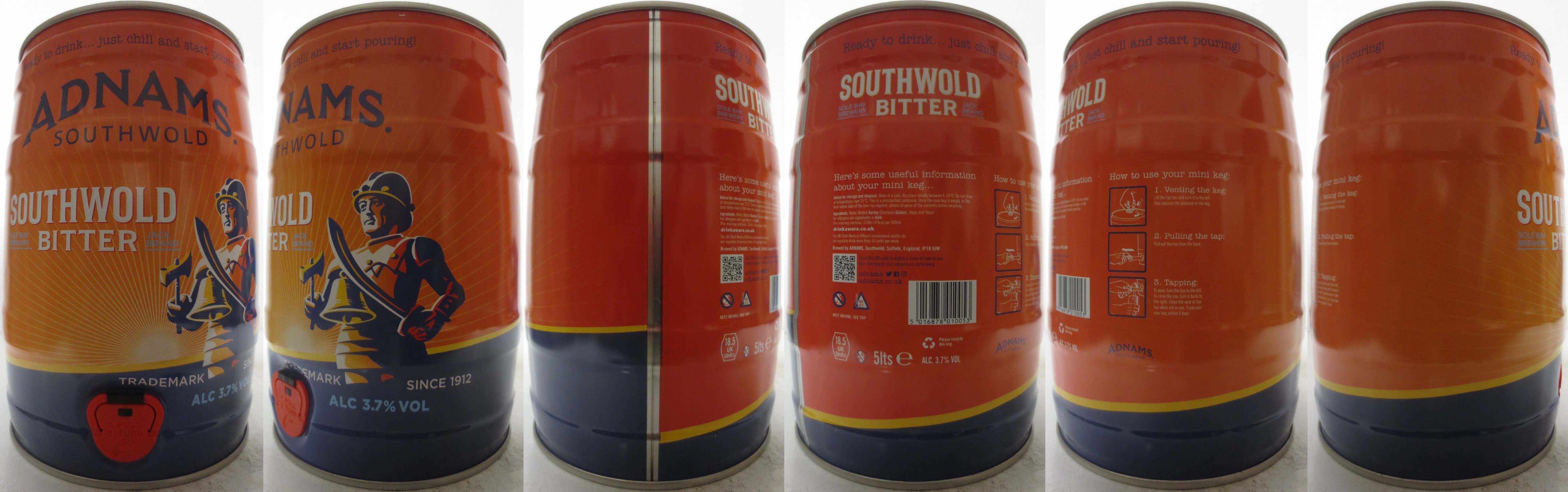 ADNAMS SOUTHWOLD SOUTHWOLD BITTER (5L) Nr.1 