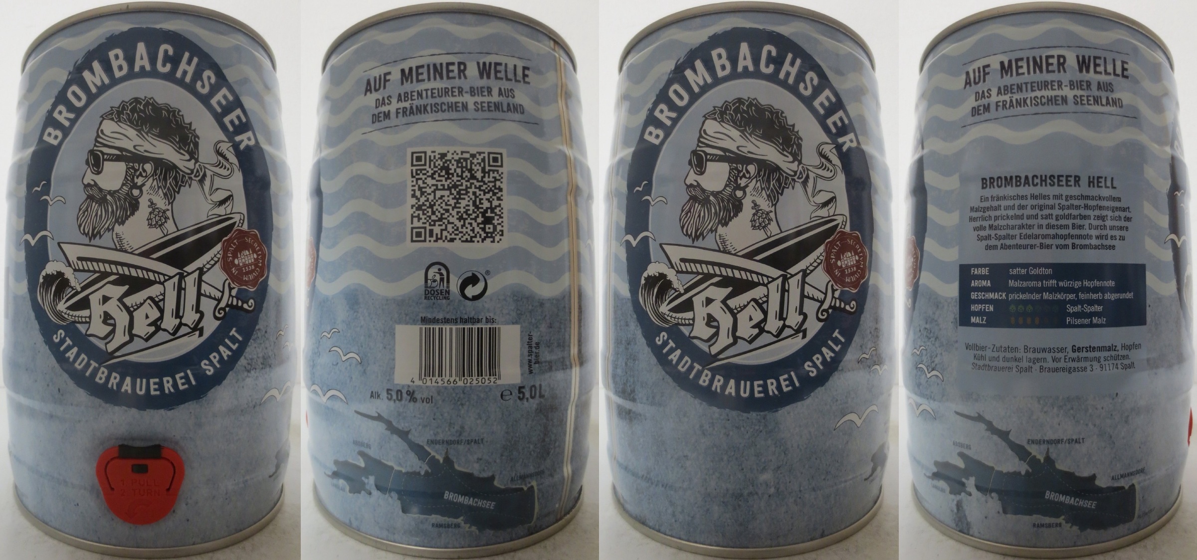BROMBACHSEER Hell STADTBRAUEREI SPALT (5L) Nr.1