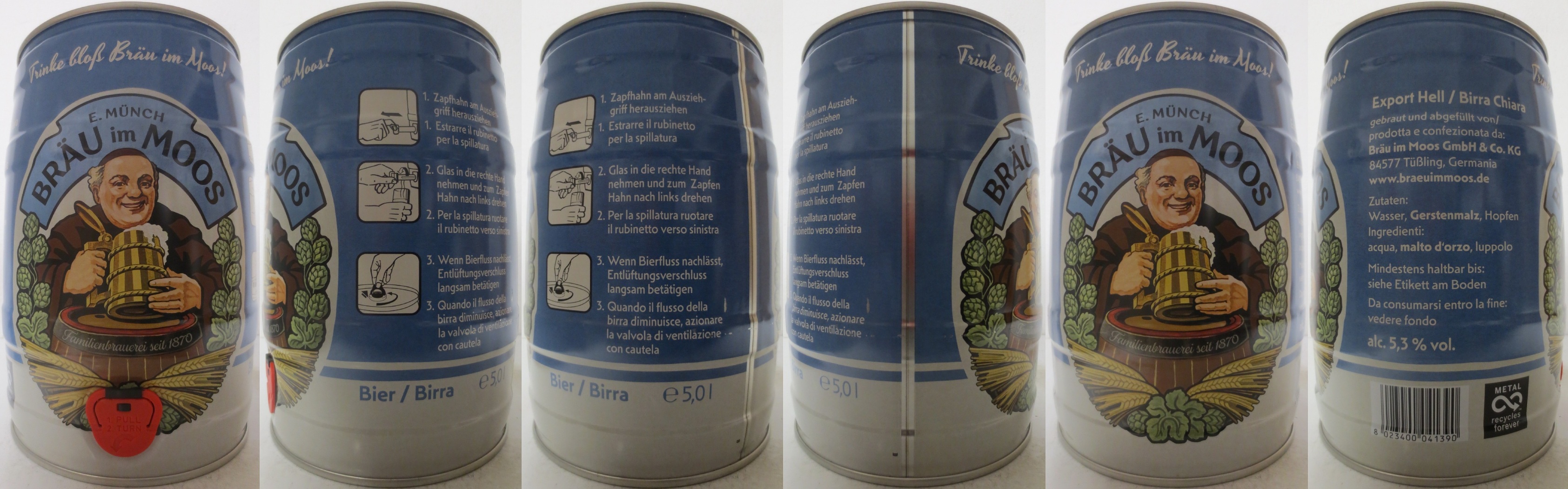 E.MÜNCH BRÄU im MOOS (5L) Nr.2 