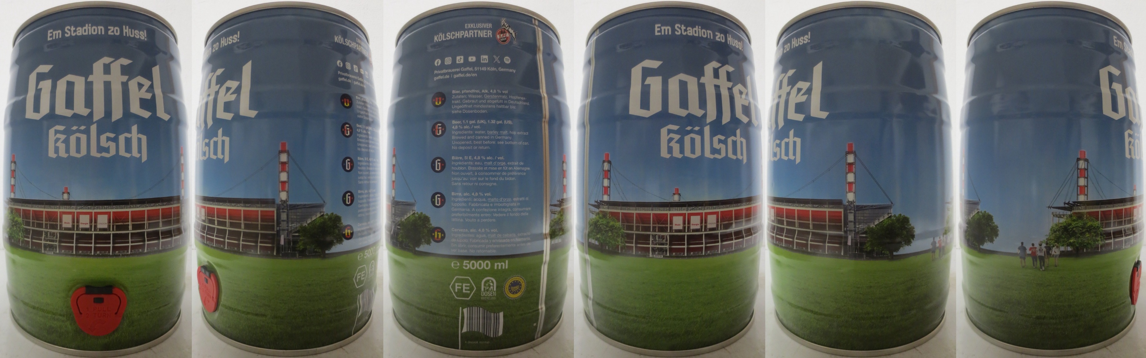 Gaffel kölsch Em Stadion zo Huss! (5L) Nr.1 