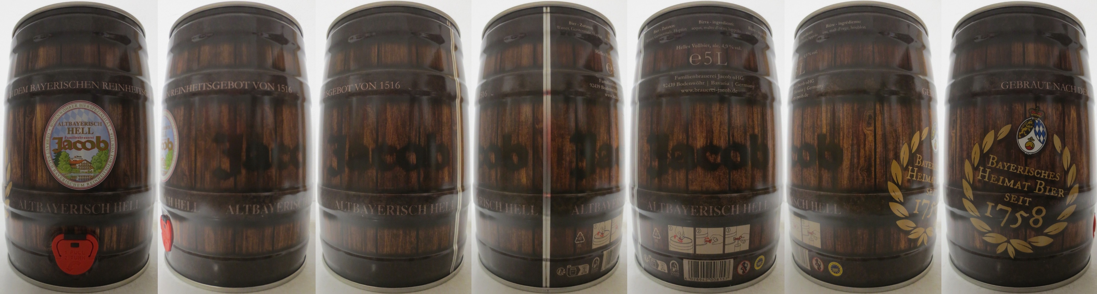 Jacob ALTBAYERISCH HELL (5L) Nr.1 