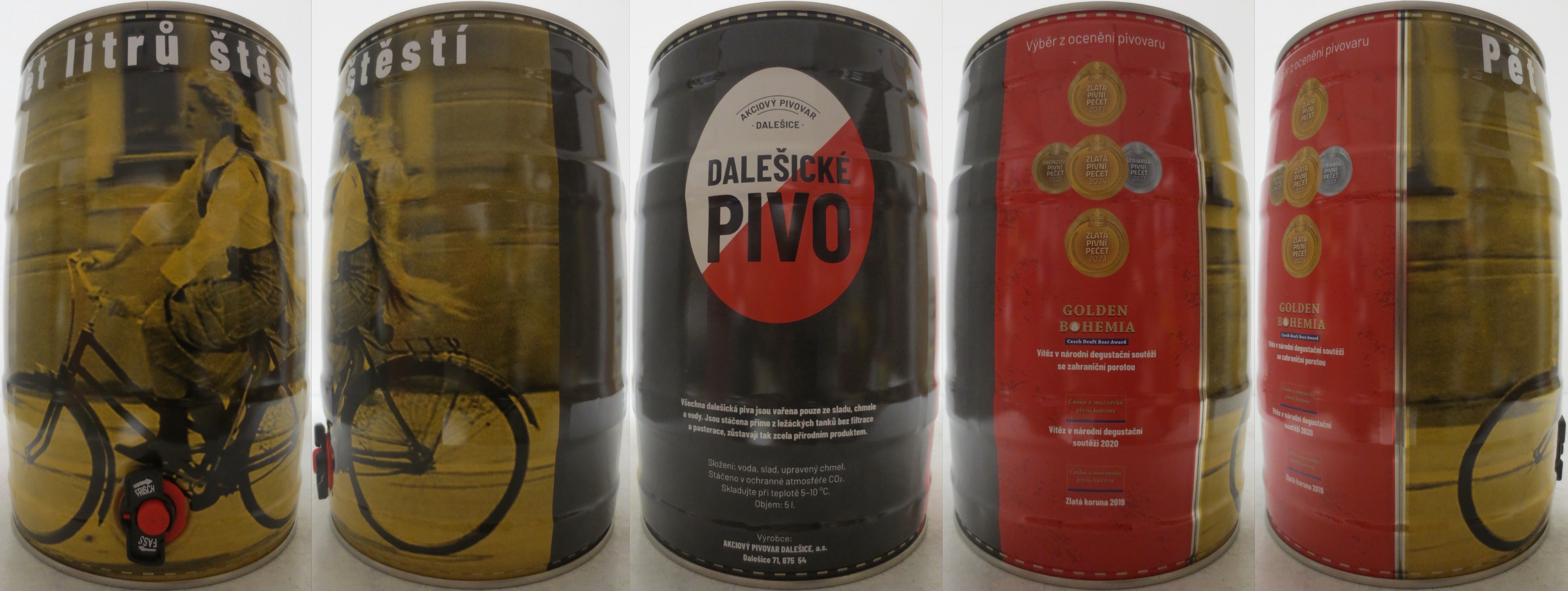 DALEŠICKÉ PIVO 5 litrů štěstí (5L) č.3
