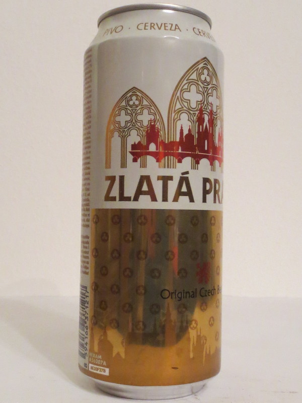 ZLATÁ PRAHA Original Czech Beer (50cl) (B/O)