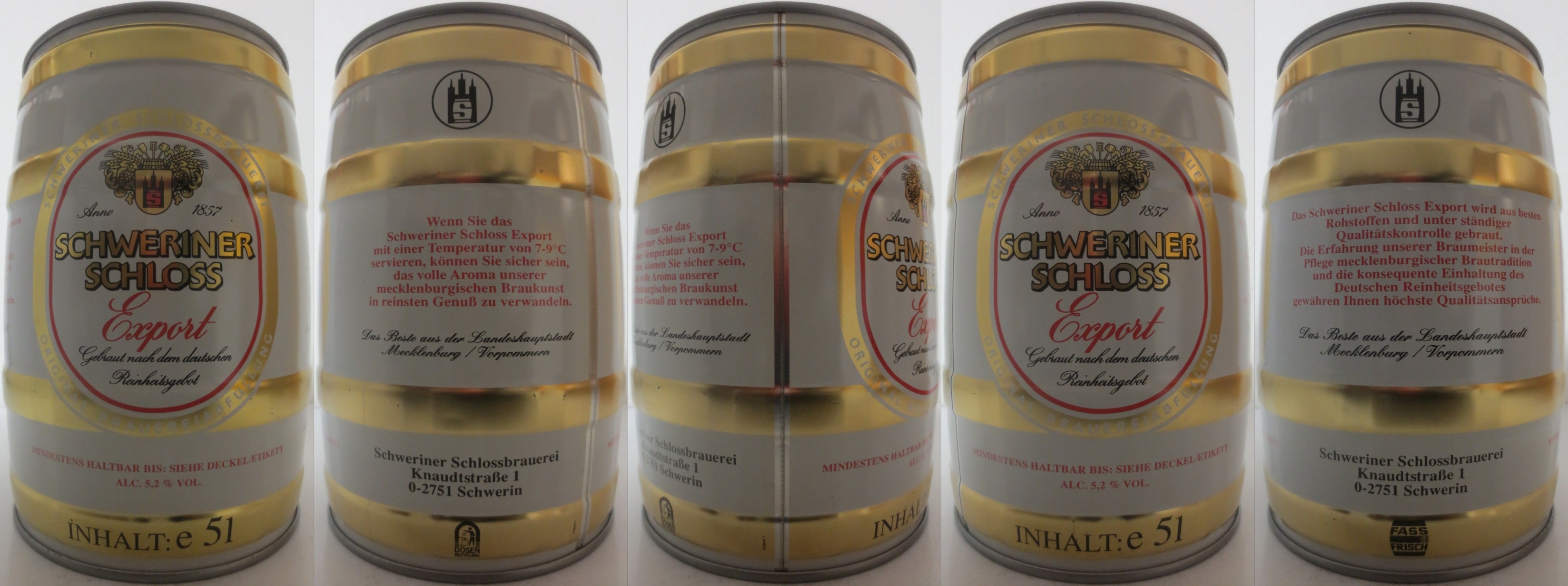 SCHWERINER SCHLOSS Export (5L) Nr.1 