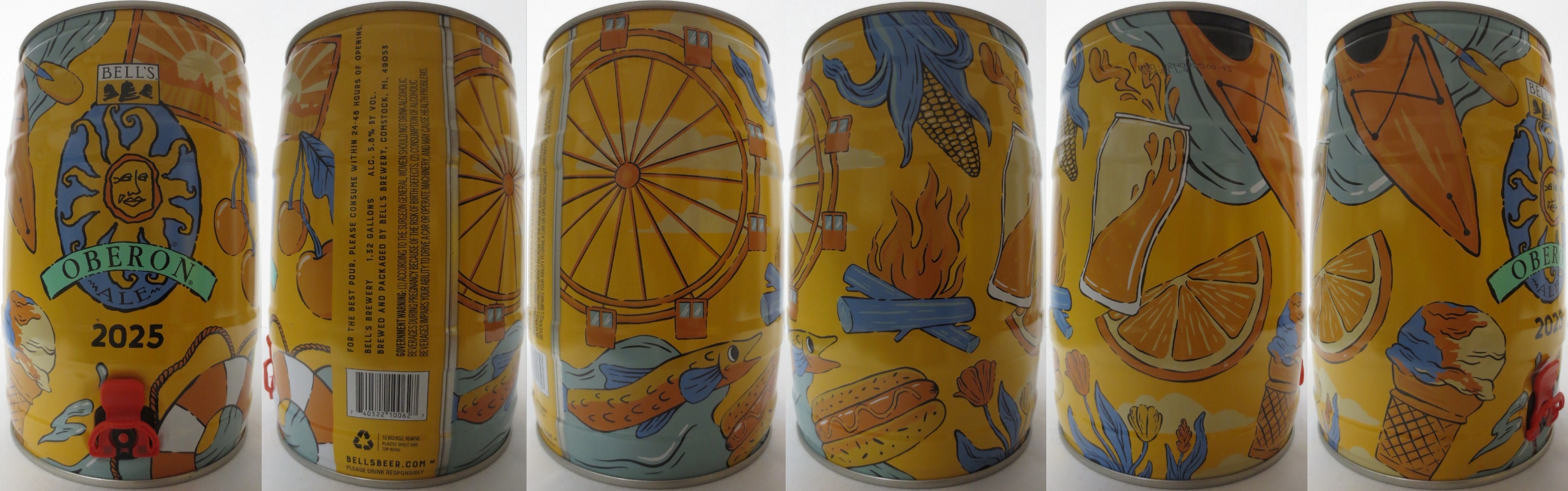 BELL´S OBERON ALE 2025 (5L) Nr.1 