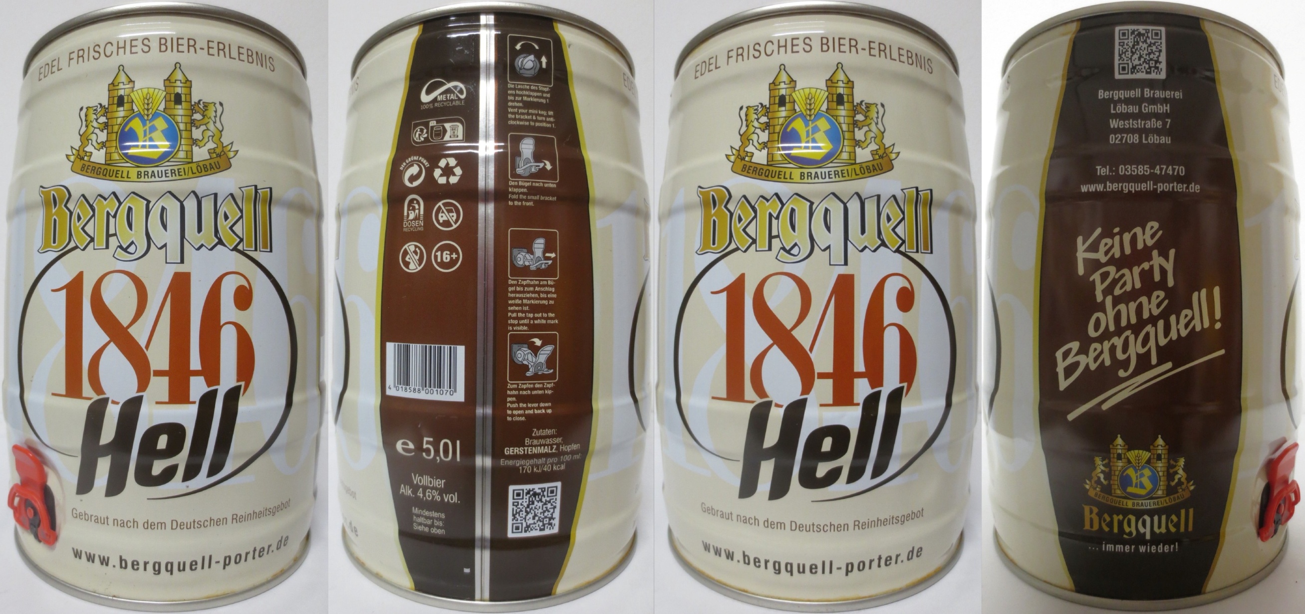 Bergquell 1846 Hell (5L) Nr.1