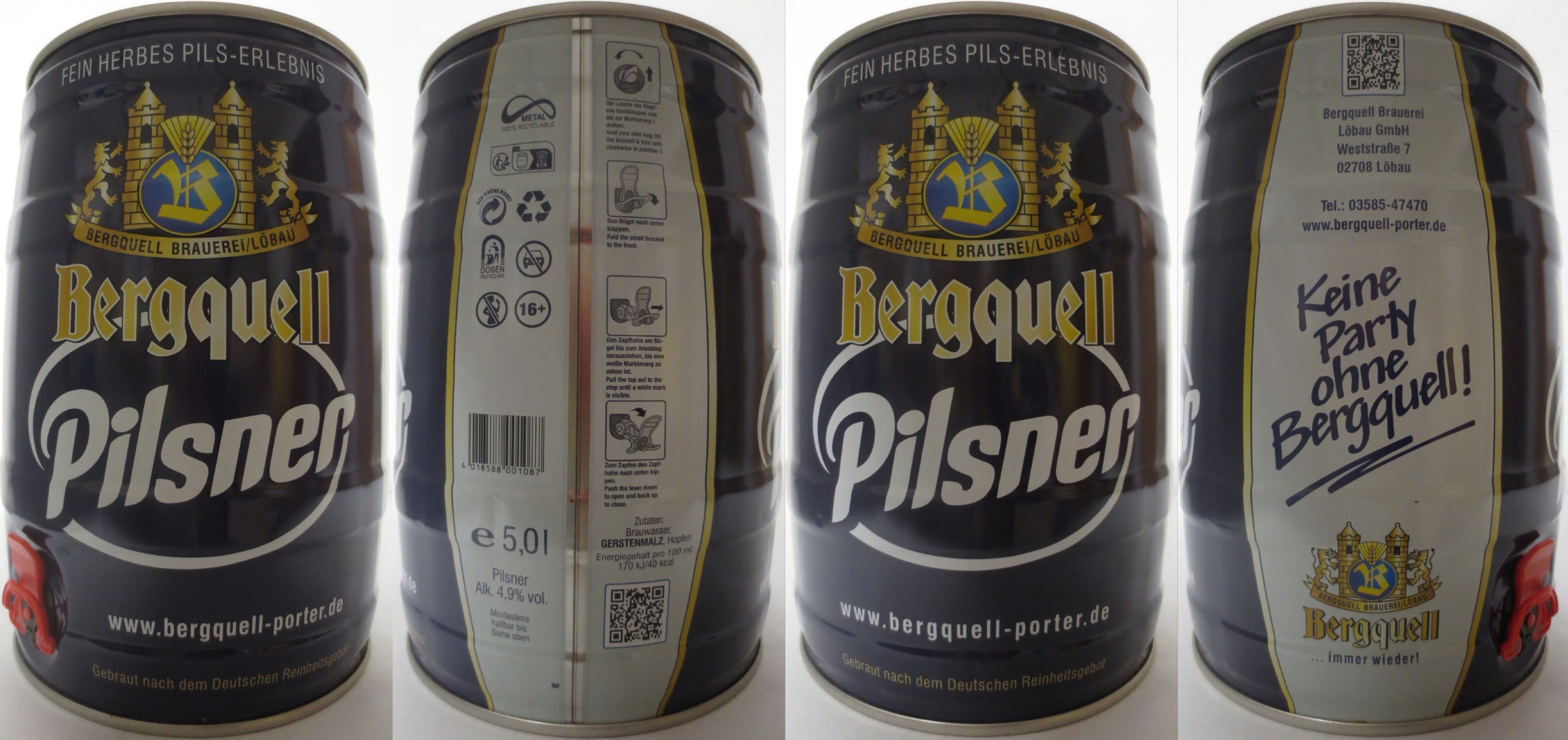 Bergquell Pilsner (5L) Nr.1 