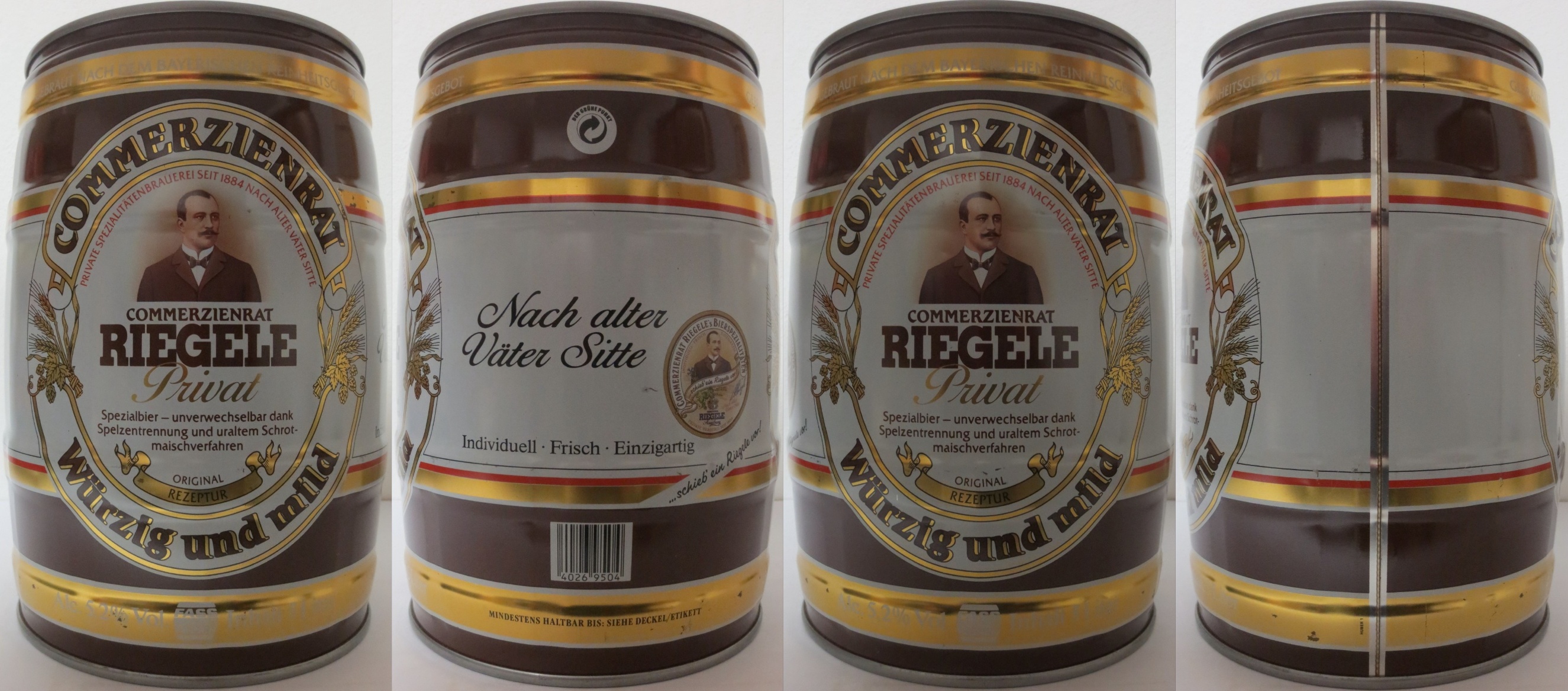 COMMERZIENRAT RIEGELE Privat Würzig und mild (5L) Nr.1