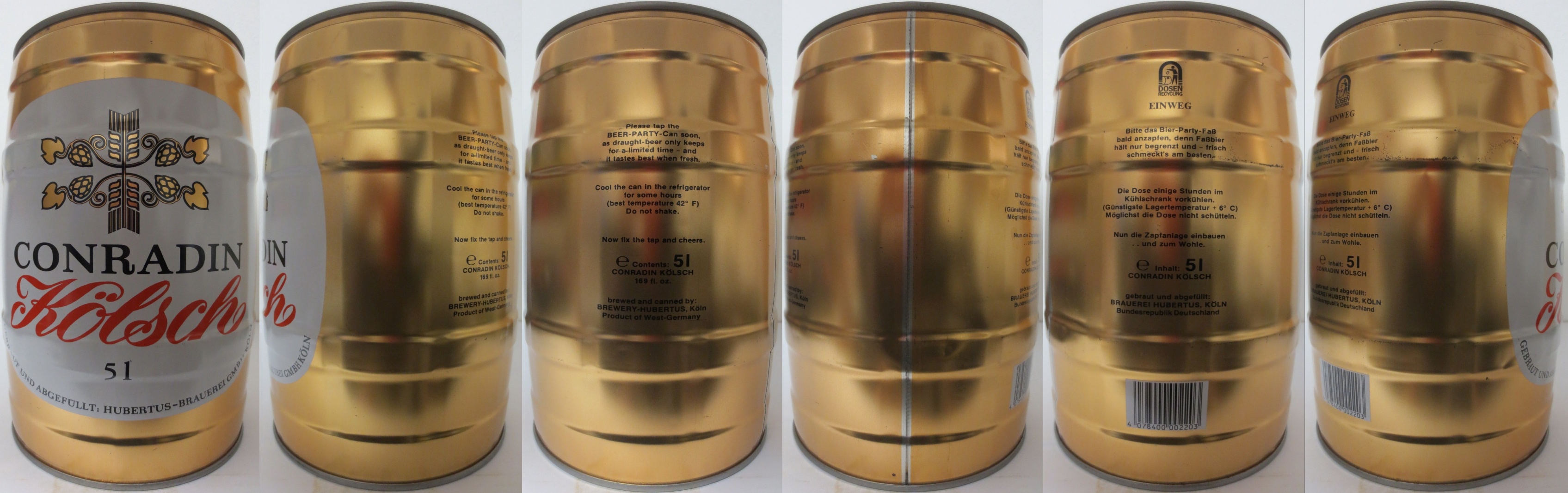 CONRADIN Kölsch 5l (5L) Nr.1 