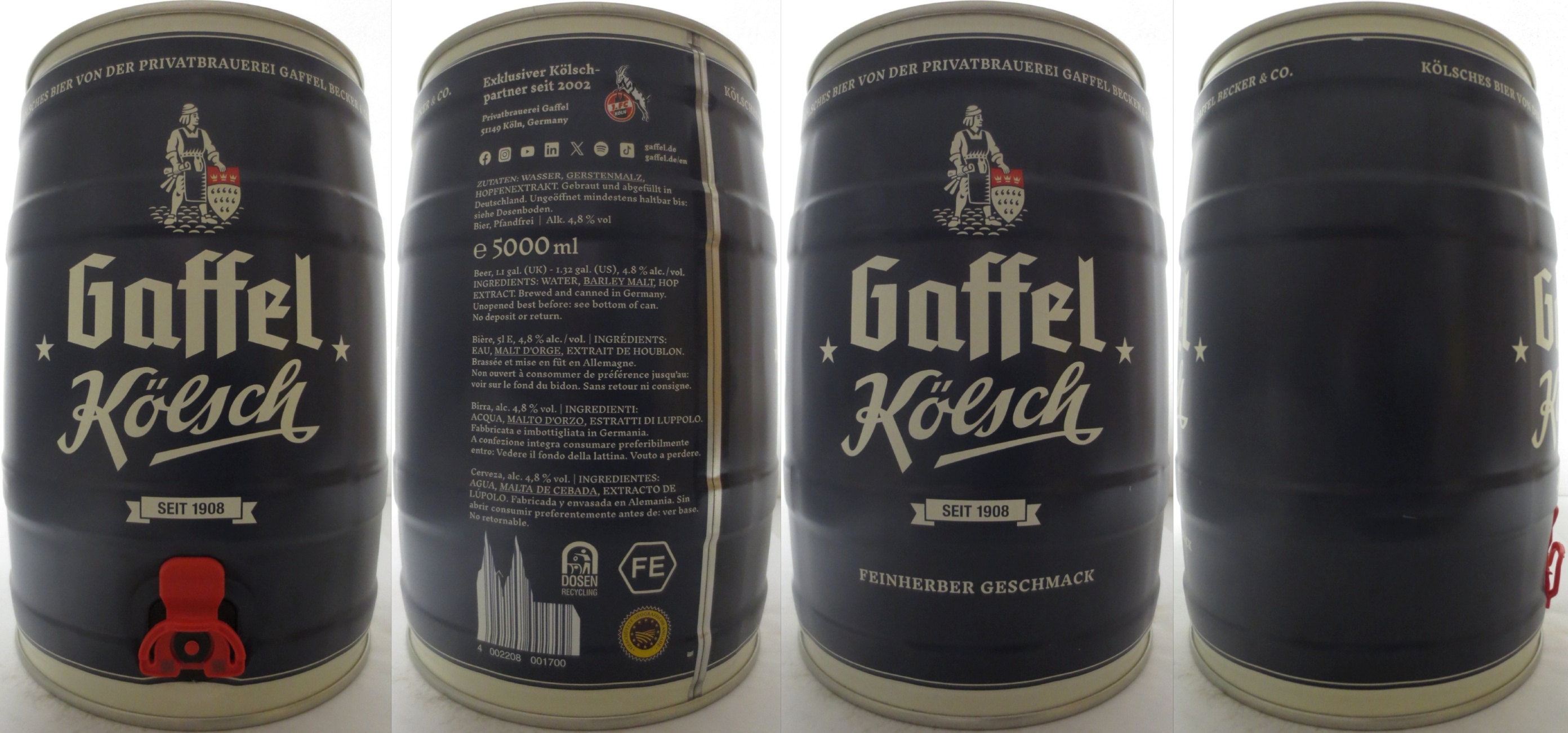 Gaffel Kölsch SEIT 1908 (5L) Nr.3