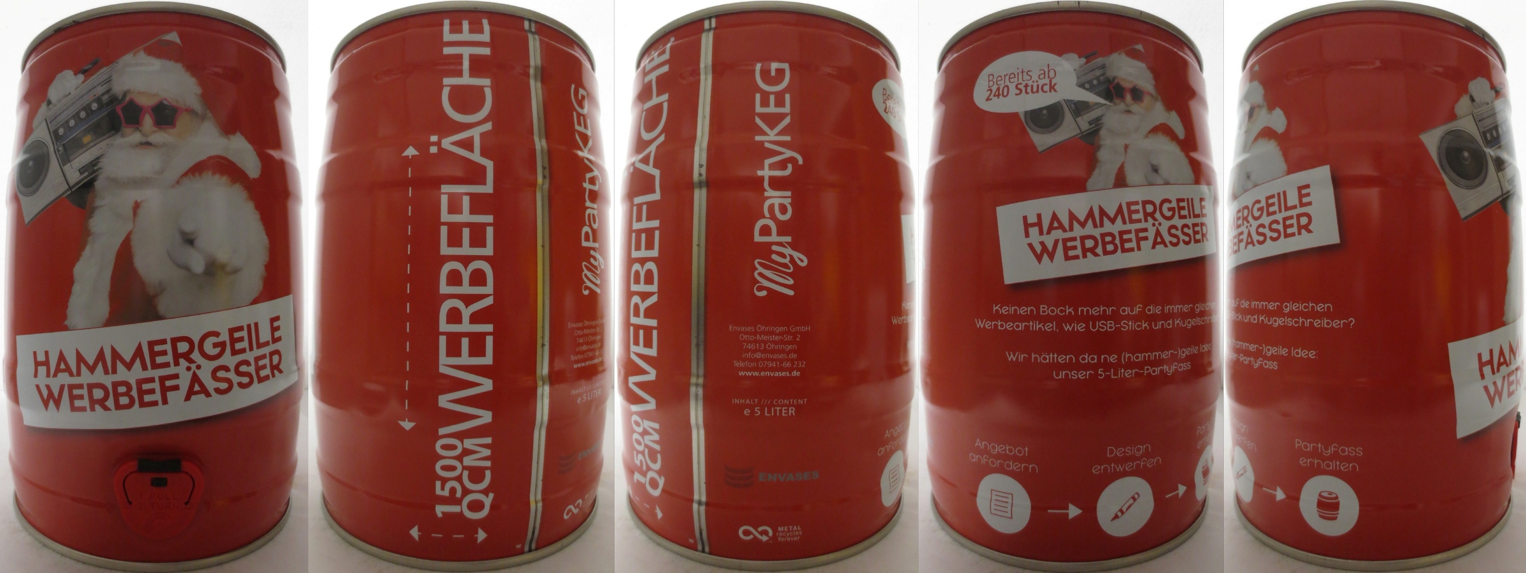 ENVASES HAMMERGEILE WERBEFÄSSER (5L) Nr.3 