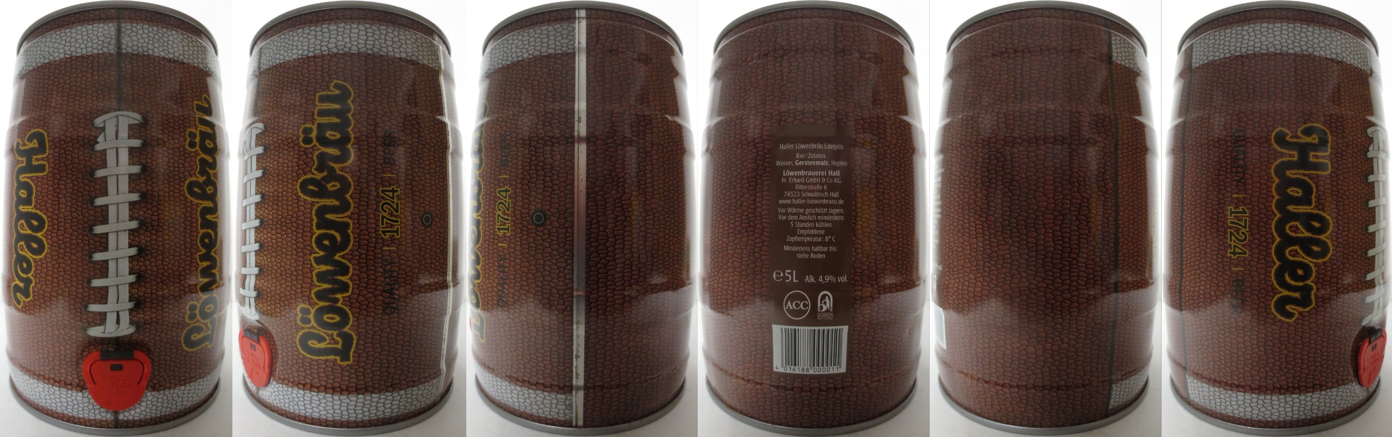 Haller Löwenbräu 1724 (5L) Nr.1