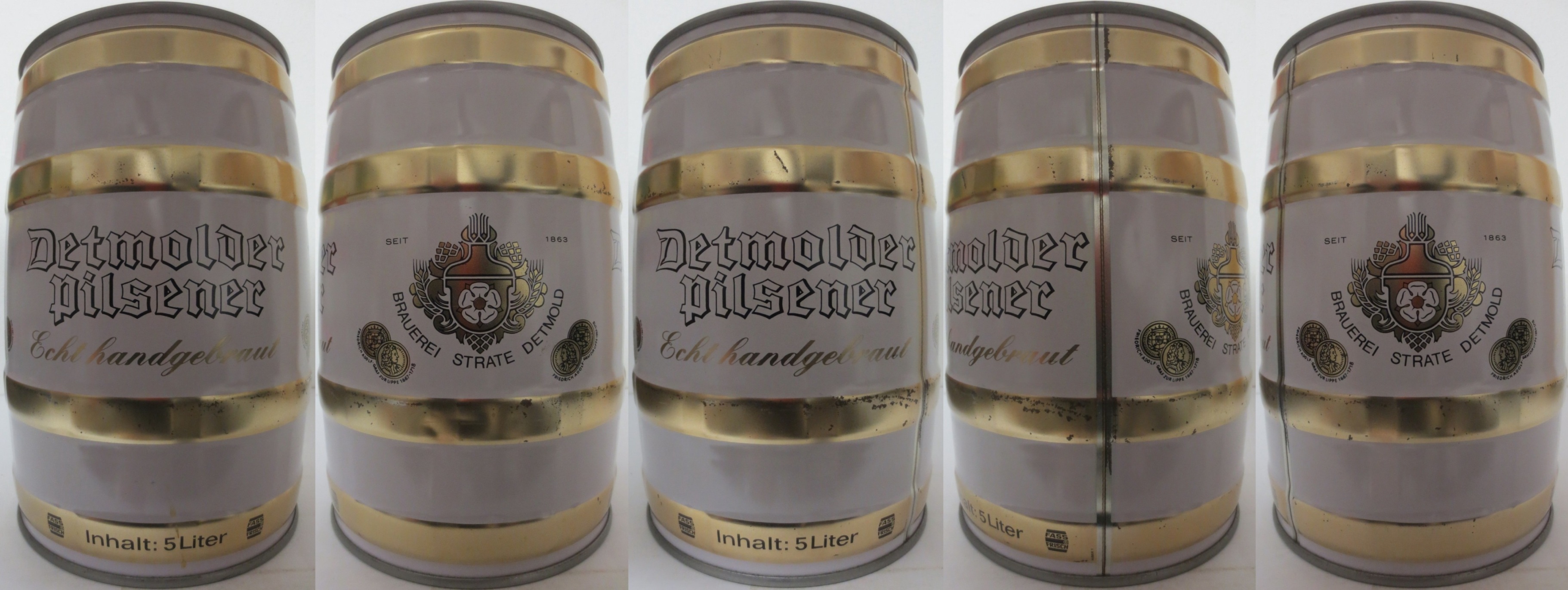 Detmolder Pilsener Echt handgebraut (5L) Nr.1 