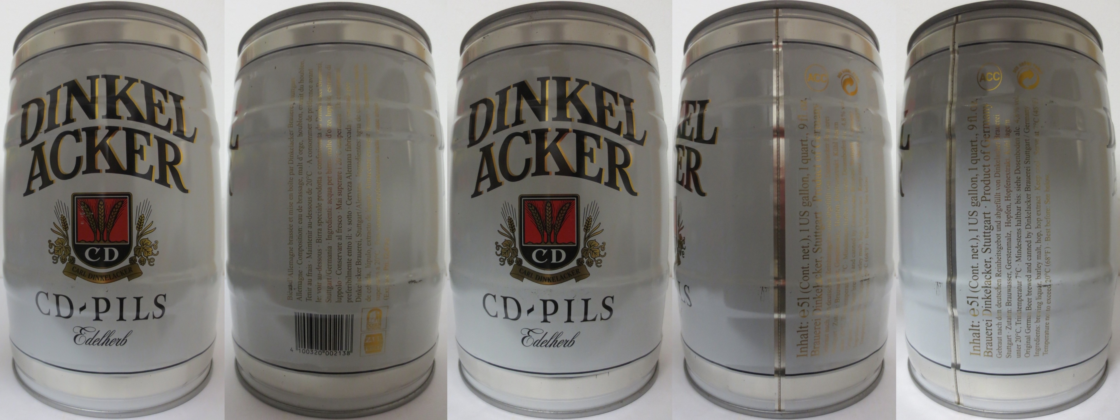 DINKEL ACKER CD-PILS EDELHERB (5L) Nr.2 